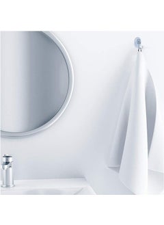 Artlantis Hanging Suction Cup Kiss 3 cm Glass Suction Cup with 3 Hooks Kiss Glass Hanger PVC Suction Cup Kitchen Bathroom Window and Door Glass Suction Cup  - Image 4
