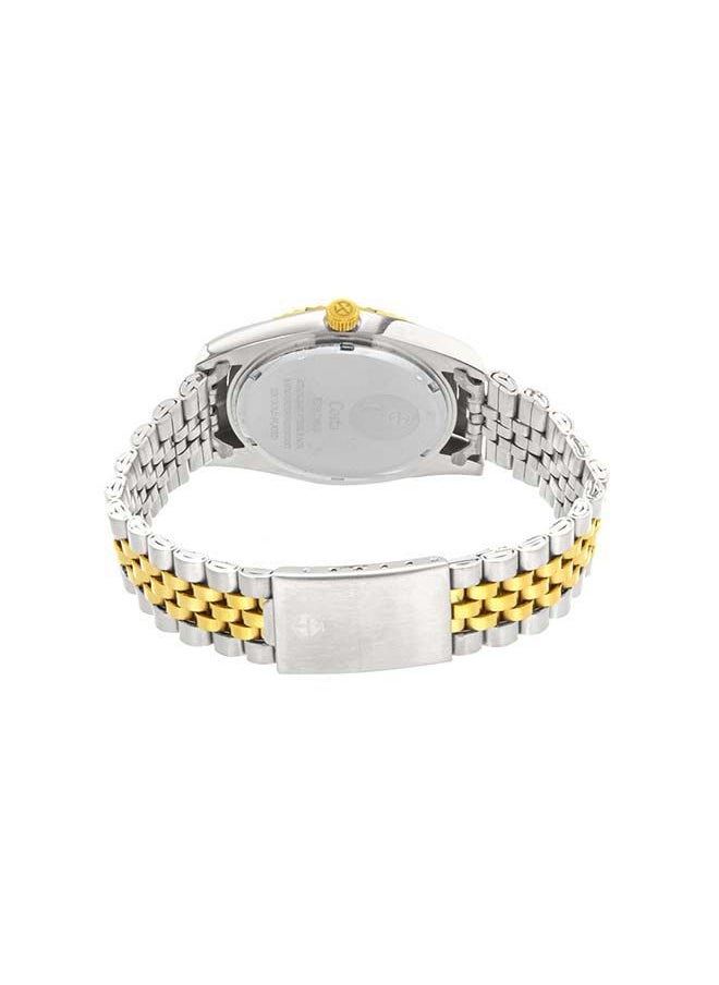 eliz - Eliz Costa Round Shape Stainless Steel Analog Wrist Watch ES8733G2TNT - 40mm - Silver - Image 1