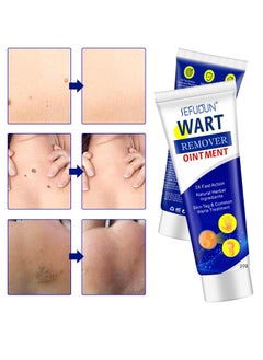Sefudun Wart Removal Ointment Natural Herbal Wart Remover Treatment Skin Repair Cream Against Moles Warts  Use On Any Parts Of Body 20g  - Image 5