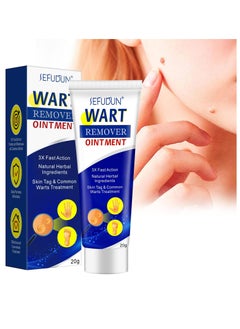 Sefudun Wart Removal Ointment Natural Herbal Wart Remover Treatment Skin Repair Cream Against Moles Warts  Use On Any Parts Of Body 20g  - Image 4