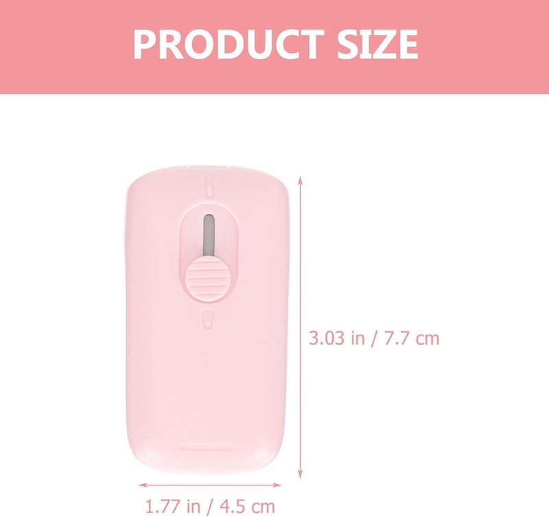 VERDANVERSE Portable Mini Heat Sealer and Cutter for Snack Bags, Handheld Vacuum Food Bag Sealing Machine, Pink Compact Sealing Tool for Home Food Freshness Preservation - Image 2