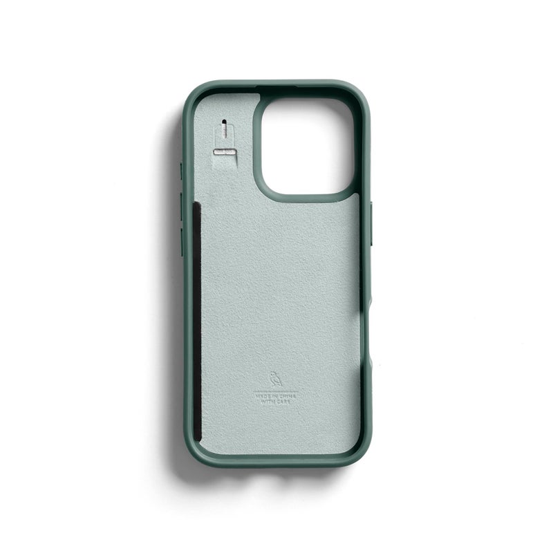 Bellroy Phone Case â€“ 3 Card for iPhone 16 Pro Max (Leather iPhone case, Phone Wallet) - Agave - Image 2