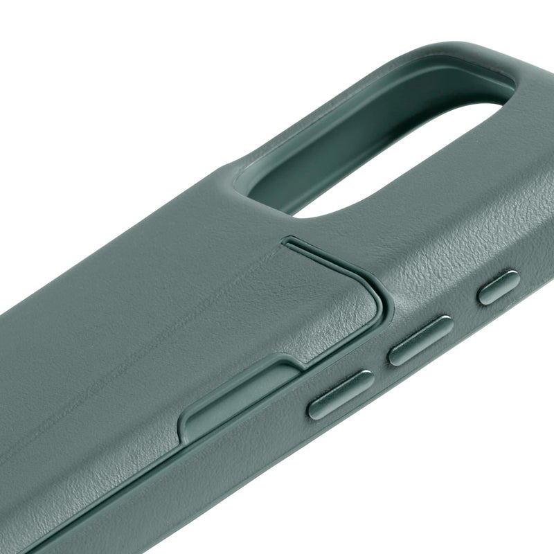 Bellroy Phone Case â€“ 3 Card for iPhone 16 Pro Max (Leather iPhone case, Phone Wallet) - Agave - Image 4
