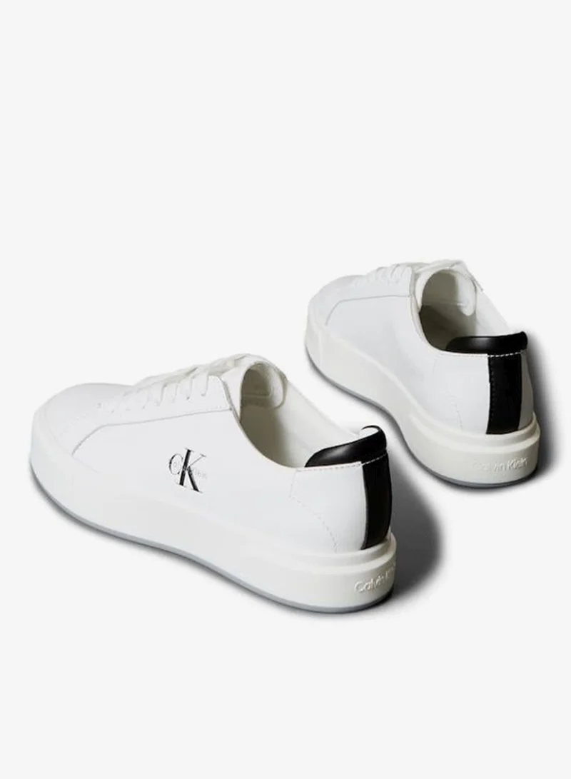 CALVIN KLEIN  Premier - Leather Signature Trainers for Women | Best Price UAE