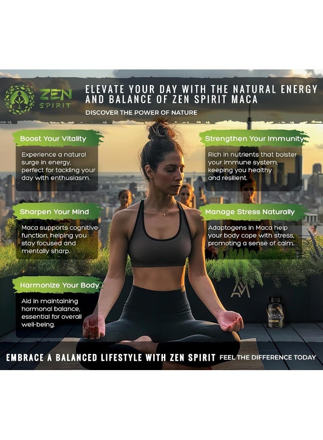 زين سبيريت مسحوق سبيريت ماكا 226.7 جم 240 مل - Image 2