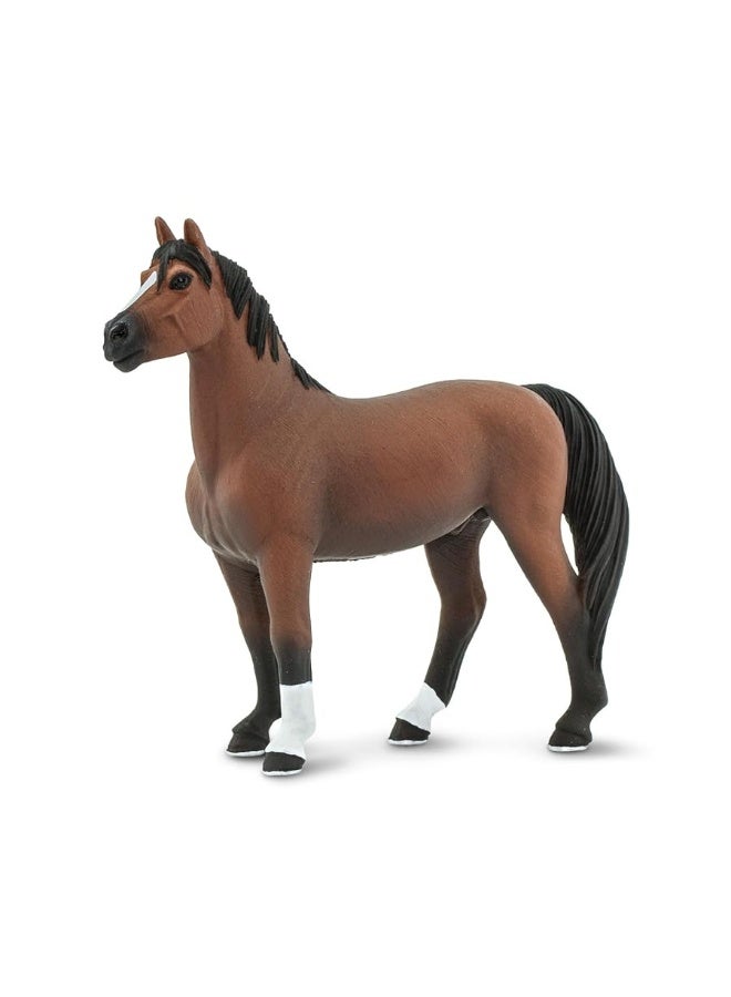 Safari Ltd. Safari Ltd. Morgan Stallion Figurine - Lifelike 4.75" Horse Figure - Educational Toy for Boys, Girls, and Kids Ages 1+  - Image 5