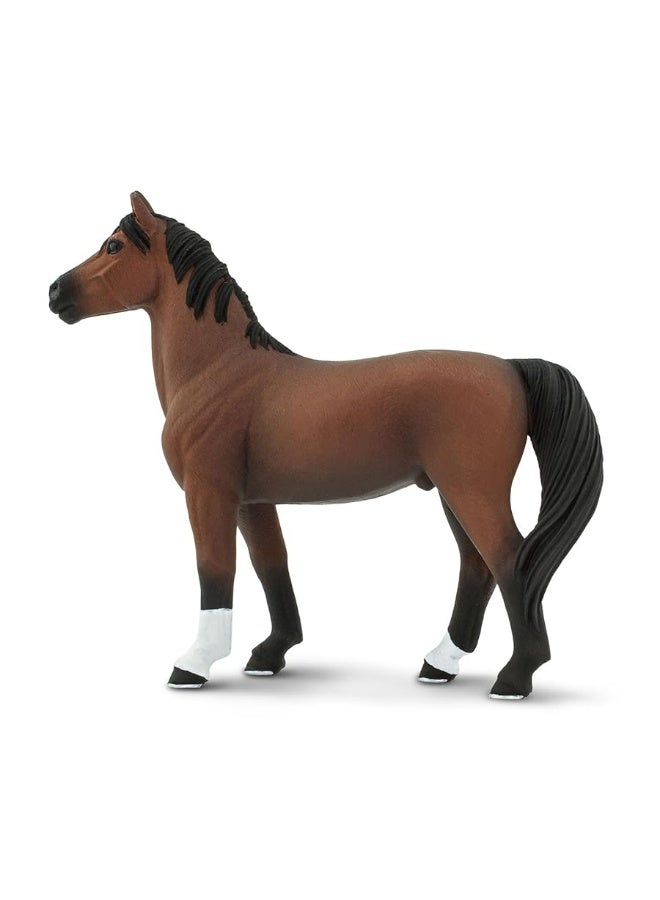 Safari Ltd. Safari Ltd. Morgan Stallion Figurine - Lifelike 4.75" Horse Figure - Educational Toy for Boys, Girls, and Kids Ages 1+  - Image 2