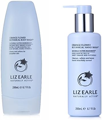 Liz Earle Orange Flower Botanical Body Wash and Hand Wash