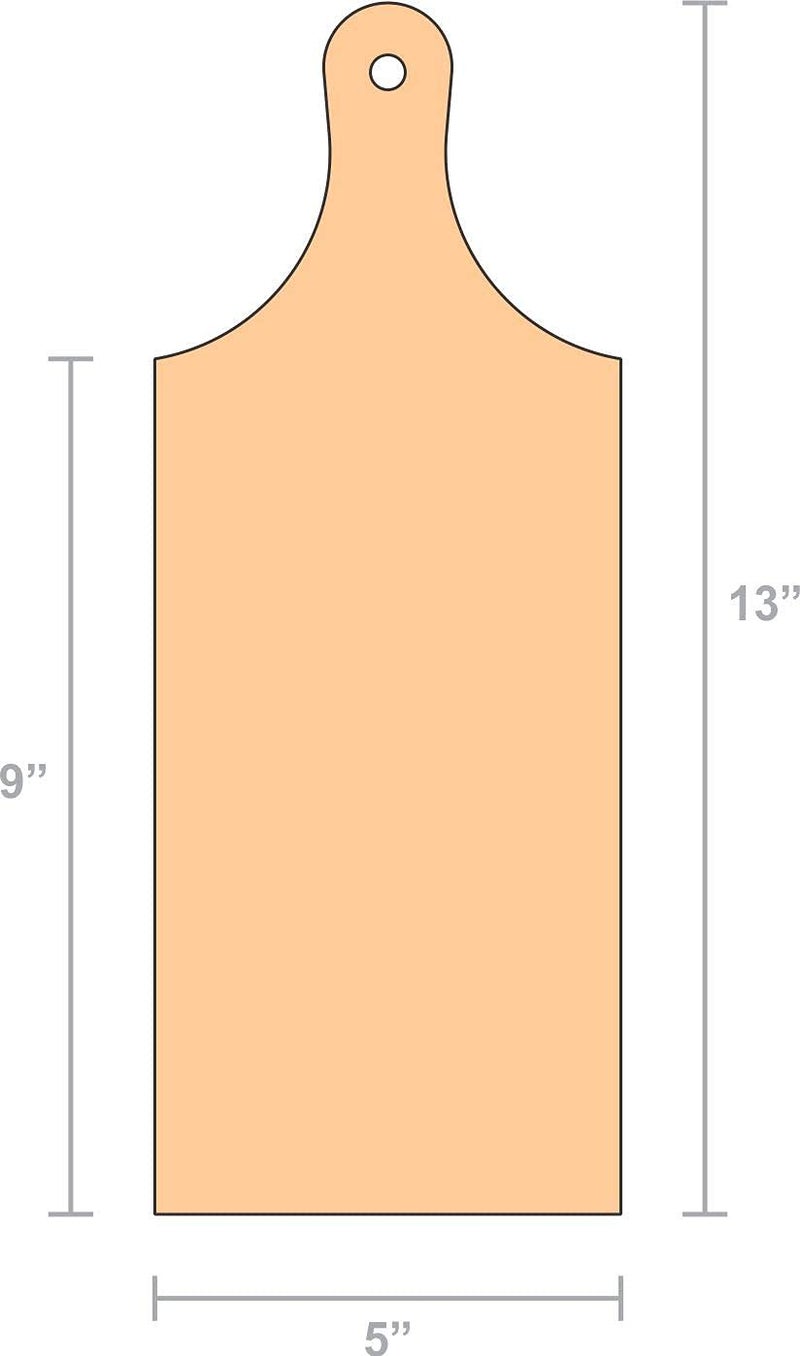 Maple Landmark Standard Plain Cutting Board (13 Inches) - Made in USA - Image 2