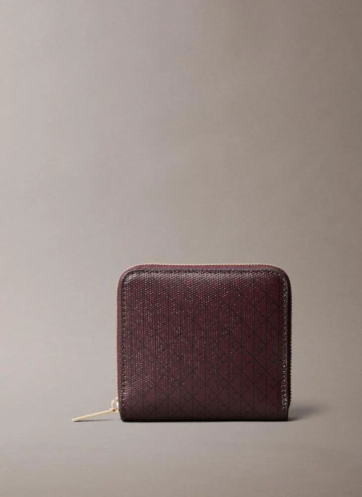 CALVIN KLEIN Casual Aop Square Zip Around Wallet