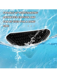 KASTWAVE 2PCS Car Door Edge Guards, Universal Car Door Edge Protector Guards, Carbon Fiber Car Door Corner Protector, Self-Adhesive Car Door Anti-Collision Protector Sticker, Scratch Guard Exterior Accessories  - Image 3