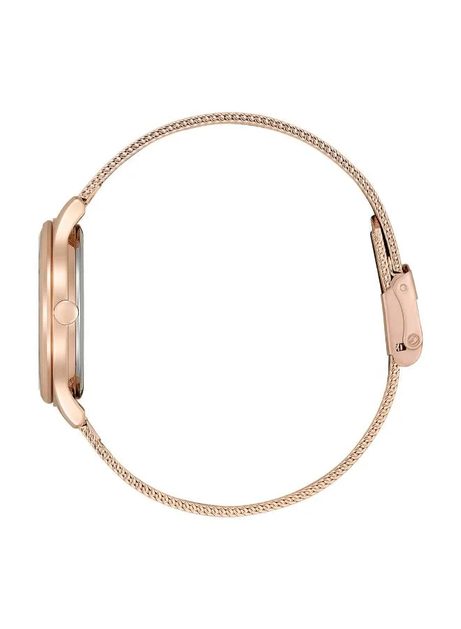CITIZEN Women's Stainless Steel Mesh with Pink Gold Plating ECO-DRIVE WOMEN Watch EM0508-80Y - 32 mm