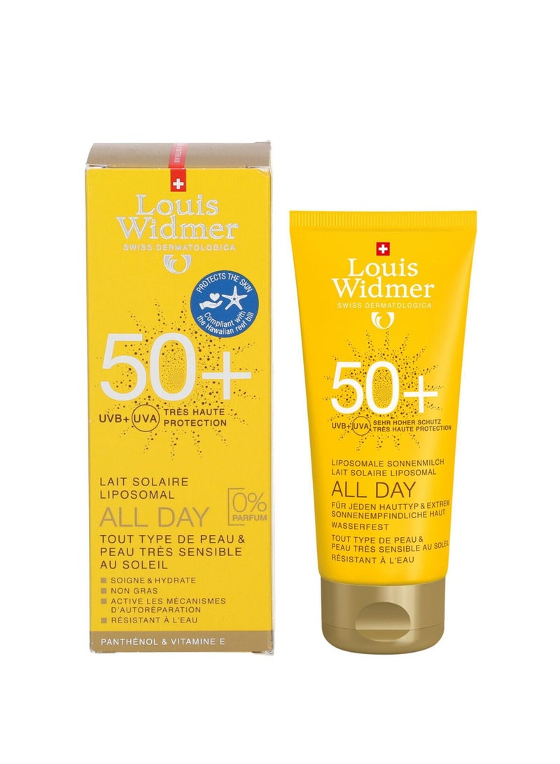 Louis Widmer All Day 50+ Sun Protection 50ml