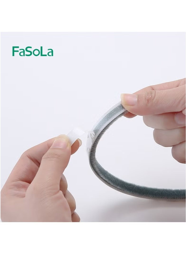 Self Adhesive Seal Strip Weatherstrip for Windows and Doors House Soundproofing Windproof Dustproof Stronger Stickiness 9MM Wide 9MM Thick 5M long - Image 3