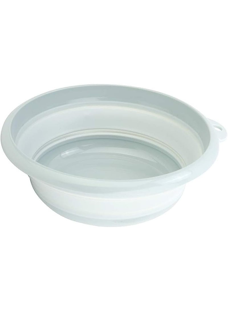 Bluejw Washing Up Bowl with Hanging Hole Folding Wash Basin Washing Tub for Bathroom for Hiking - Image 2