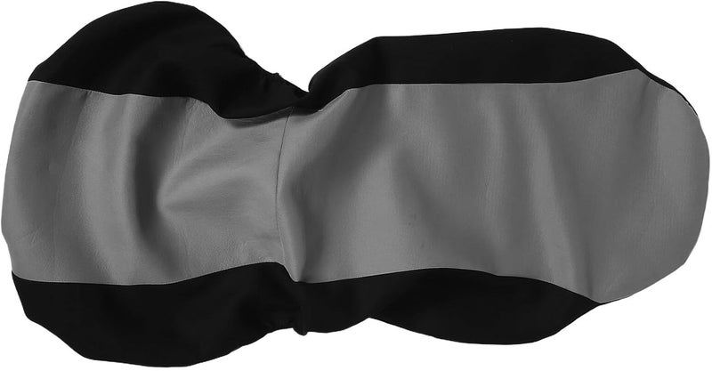 Car Driver Seat Cover Elastic Mesh Fabric Front Single Seat Protector for Cars Suvs Trucks Breathable Gray - Image 1