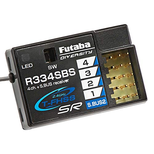 Futaba Systems R334SBS S.Bus2 T-FHSS SR HV Receiver, FUTL7688 - Image 1