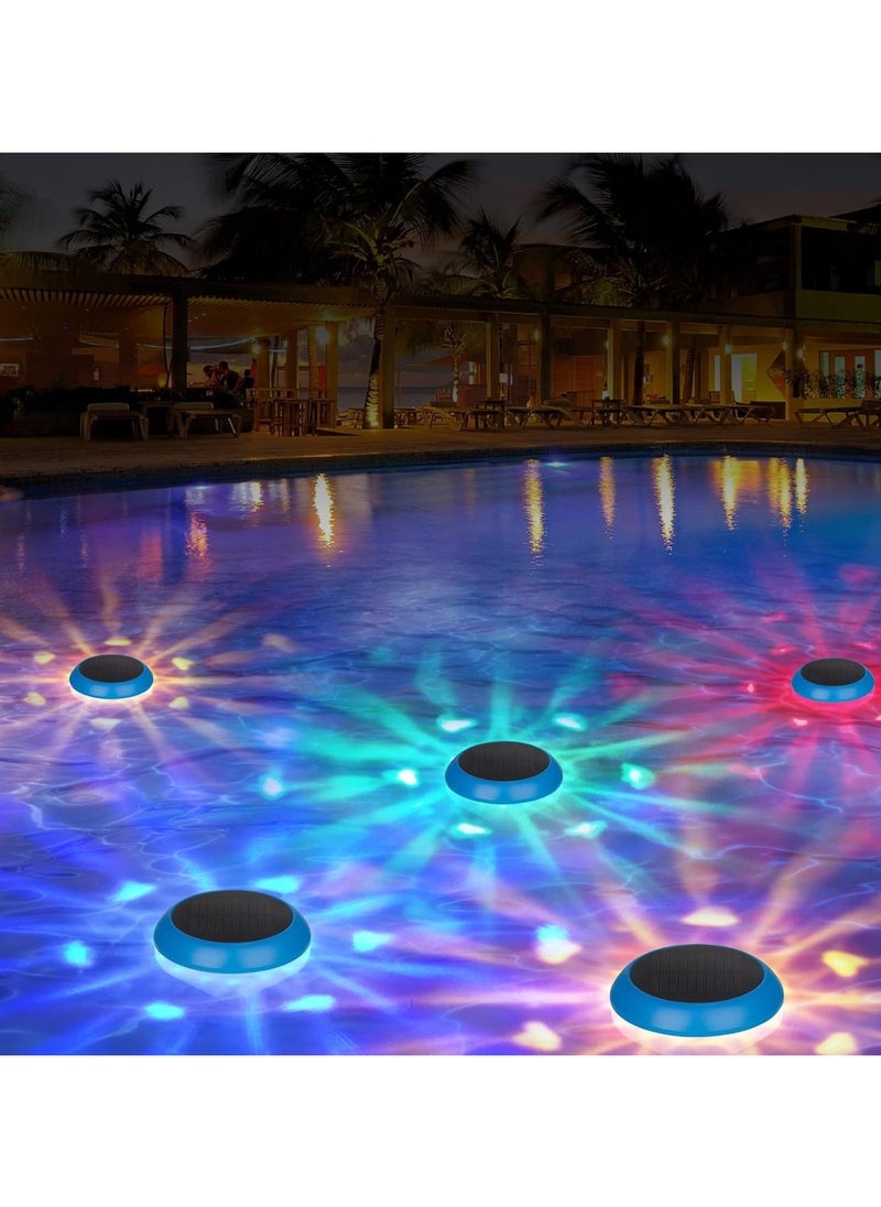 Generic - Solar Floating Pool Lights,Solar Pool Lights with RGB Color Changing Waterproof Floating Pool Lights for Pool Accessories,Outdoor LED Pool Lights That Float for Pool,Pond,Hot tub-2Pcs - Image 1
