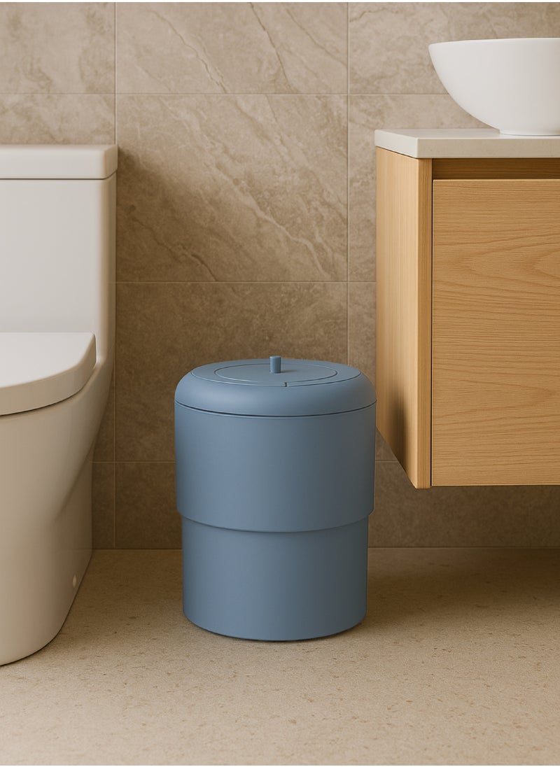 Magic Heka Toilet Waste Lid | Odourless & Telescopic | Fits Heka Diaper Pail | Easy to Use & Clean | 100% Odourless | Eco-friendly & Durable | No Refill Cost | White | 21 x 21 x 10 CM  - Image 2