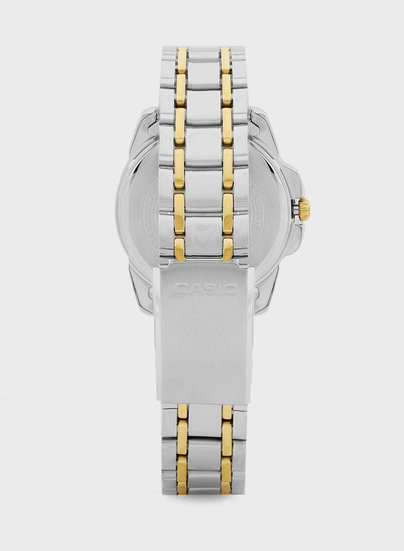 كاسيو ساعة أنالوج بسوار من الفولاذ - Image 4