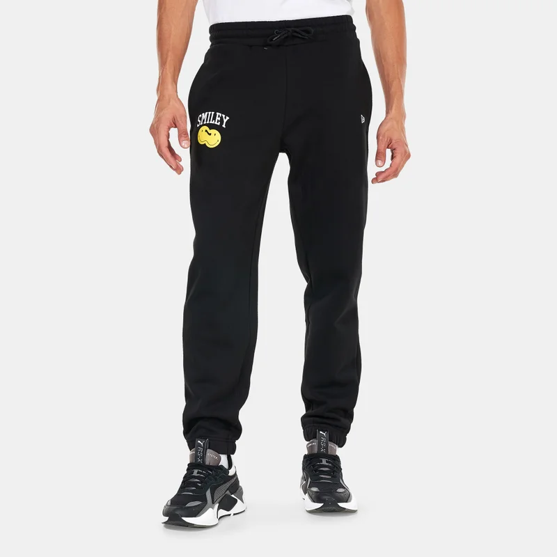 NEW ERA Men's Smiley Double Logo Joggers