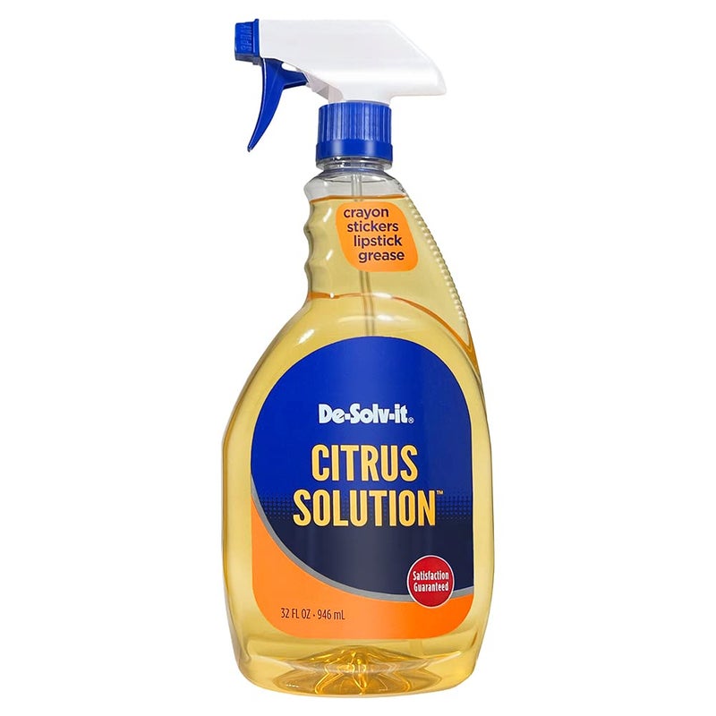 De-Solv-It Orange-Sol De-Solv-It Citrus Solution - Odor & Stain Remover for Cloth, Wood, Glass & More, 32-Ounce - Image 1