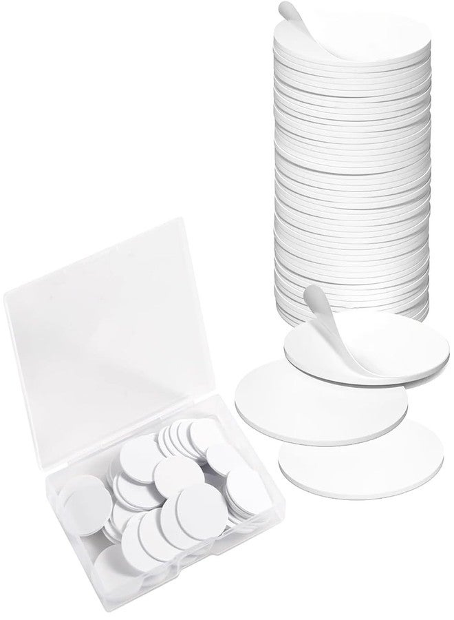 Origin-Joy 30 PCS NFC Tags, NTAG215 Blank Waterproof 25mm Round Coin NFT Chips with Adhesive, Programmable & Rewritable, Compatible with Amiibo, TagMo, iOS & Android Devices (White) - Image 1