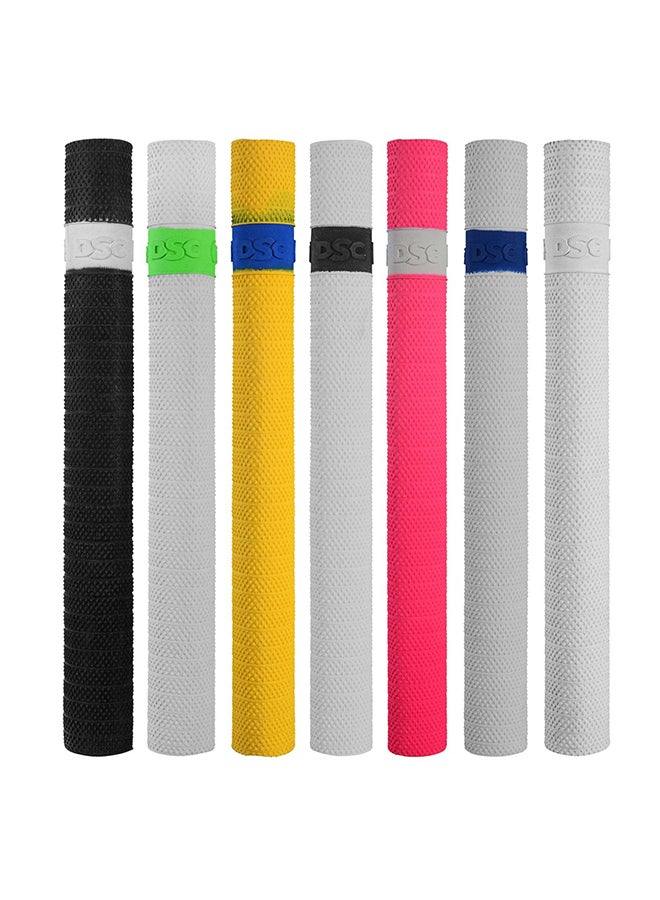 DSC Speed Mix Colored Cricket Bat Grip (Multicolour,Pack of 3 ) - Image 1