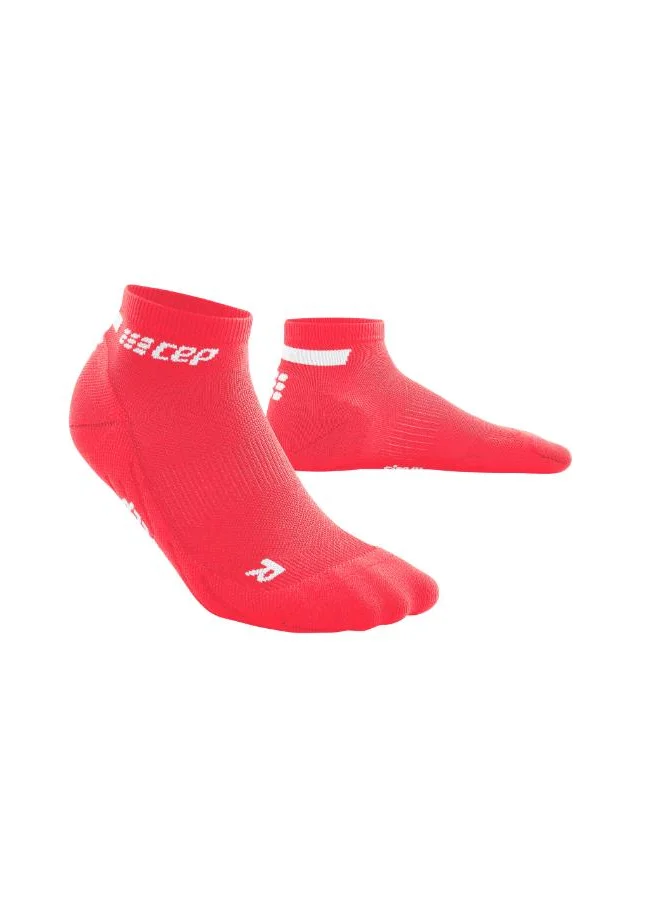 CEP CEP - The Run Compression Socks Low Cut V4 Pink Men