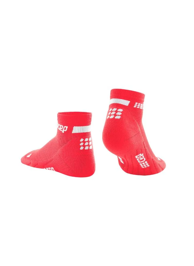 CEP CEP - The Run Compression Socks Low Cut V4 Pink Men