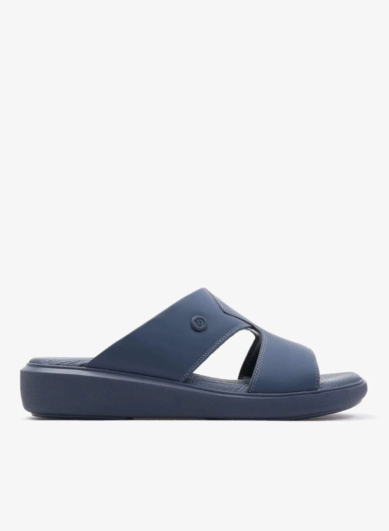 اومو كافالير Uomo Cavalier Stylish Comfortable Footbed, Adjustable Side Clasp Navy