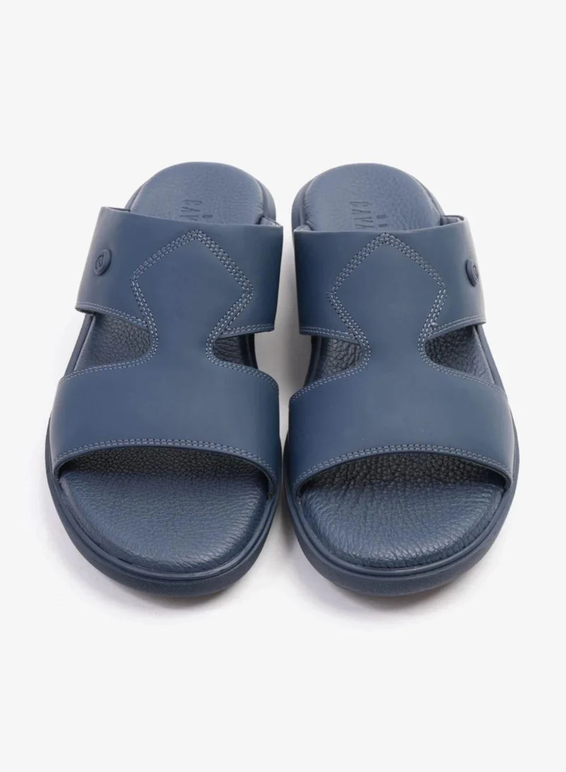 UOMO Cavalier  Uomo Cavalier Stylish Comfortable Footbed, Adjustable Side Clasp Navy for Men | Best Price UAE