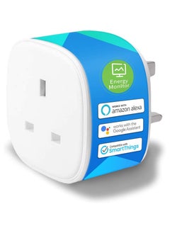 meross Smart Plug WiFi Outlet with Energy Monitor, App Remote Control, Timing Function, Compatible with Amazon Alexa, Google Assistant and SmartThings, SAA & RCM Certified - 2 Pack  - Image 1