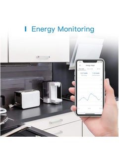 meross Smart Plug WiFi Outlet with Energy Monitor, App Remote Control, Timing Function, Compatible with Amazon Alexa, Google Assistant and SmartThings, SAA & RCM Certified - 2 Pack  - Image 2