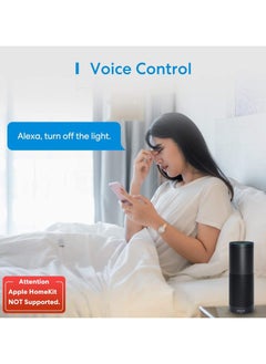 meross Smart Plug WiFi Outlet with Energy Monitor, App Remote Control, Timing Function, Compatible with Amazon Alexa, Google Assistant and SmartThings, SAA & RCM Certified - 2 Pack  - Image 3