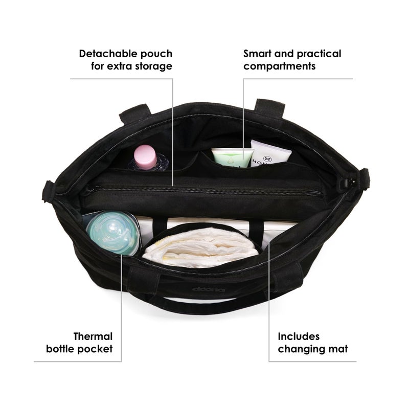 Doona حقيبة توت أساسية دوونا، نيترو أسود - Image 3