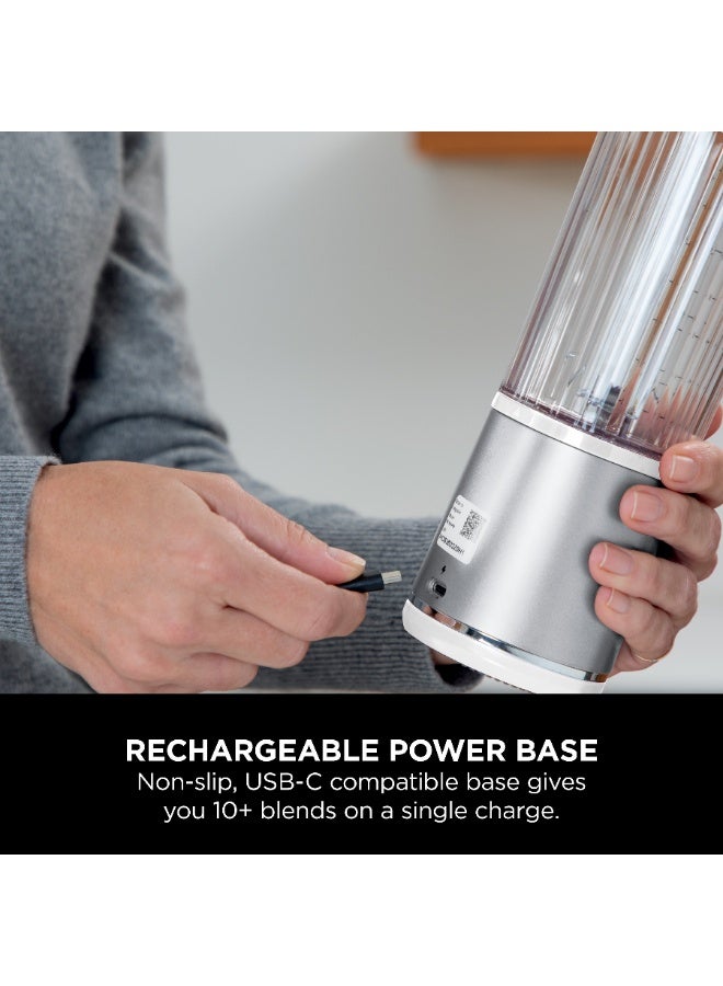 Ninja Blast Portable Blender, Cordless Mini Smoothie Maker with Ice-Crushing Stainless Steel Blades - Image 5