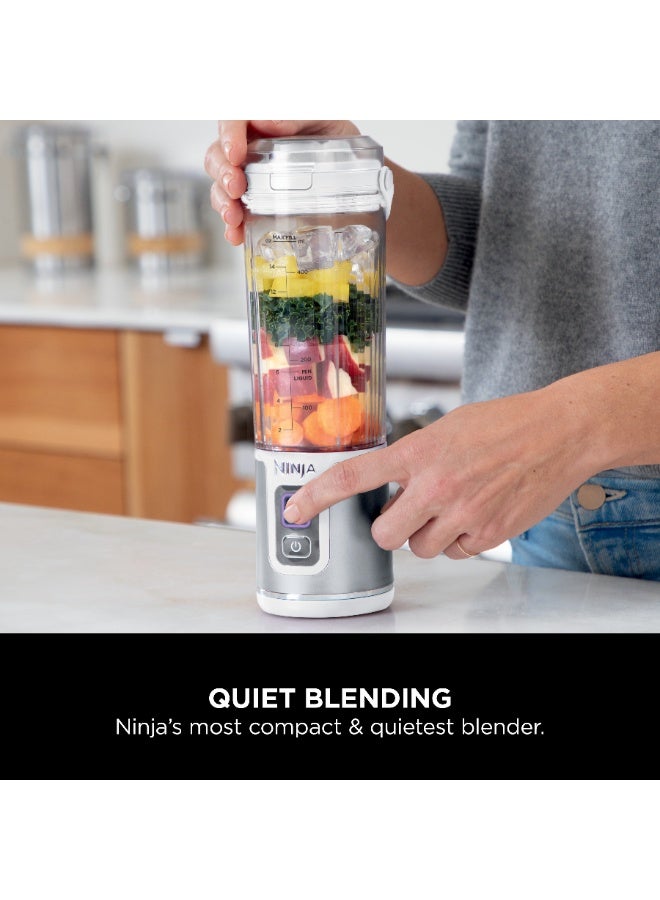 Ninja Blast Portable Blender, Cordless Mini Smoothie Maker with Ice-Crushing Stainless Steel Blades - Image 3