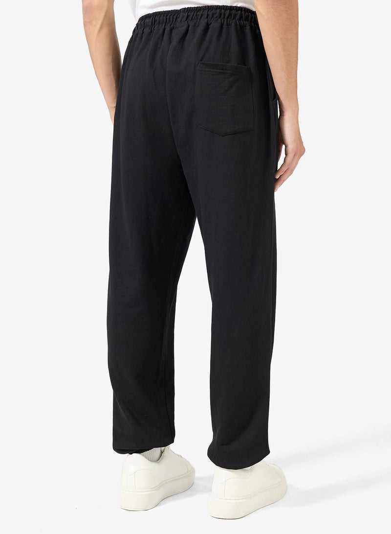 سفنتي فايف بنطلون رياضي فضفاض بطبعة شعار وحزام خصر مطاطي - Image 3