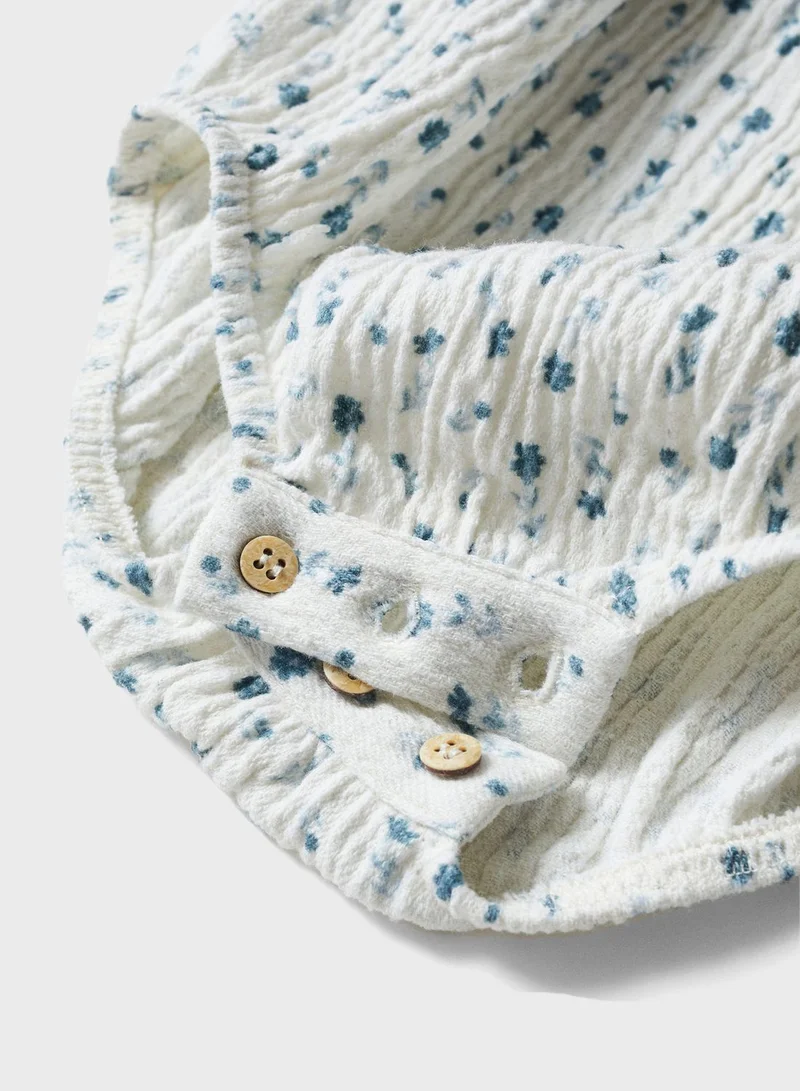 MANGO Infant Printed Romper