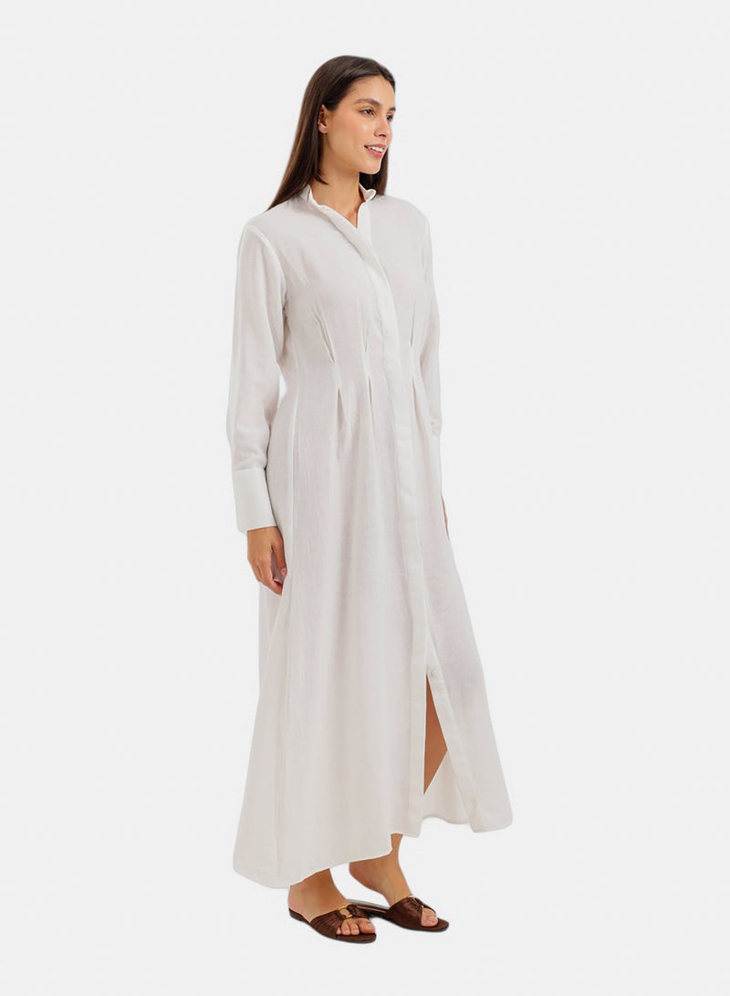 Carina Ruched Front Midi Dress - Image 2