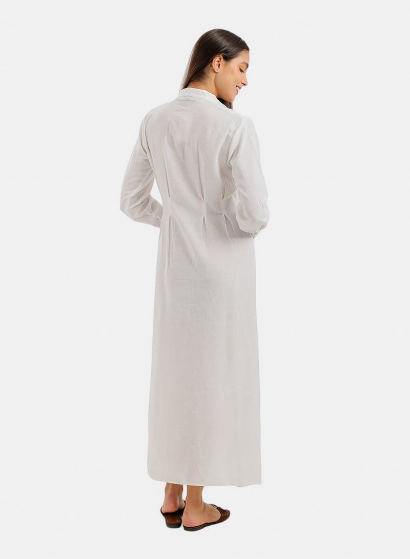 Carina Ruched Front Midi Dress - Image 4