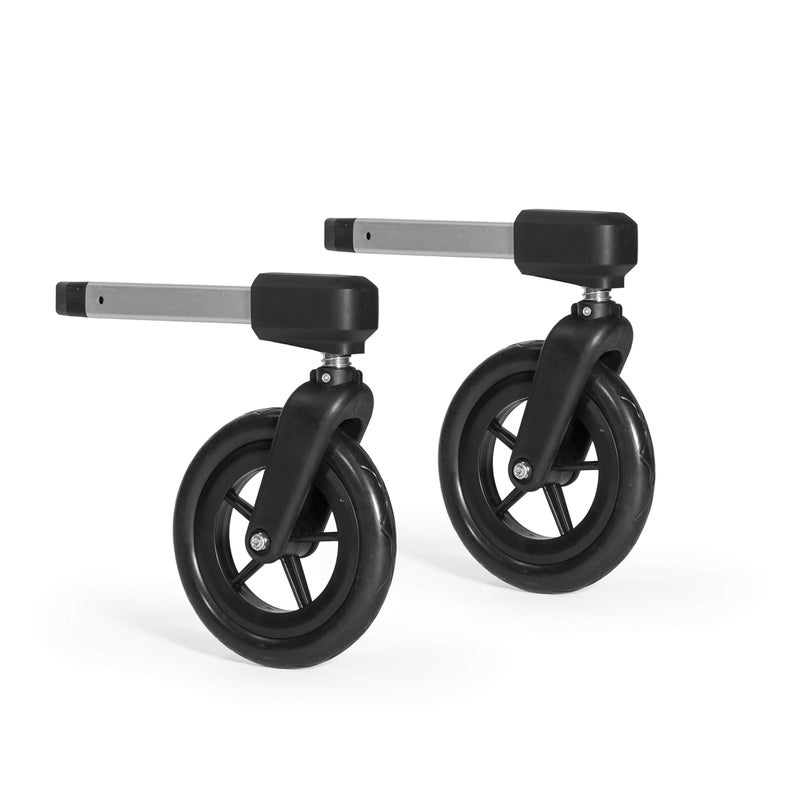 Burley Design Bike Trailer 2-Wheel Stroller Kit, Black/Silver - Image 5