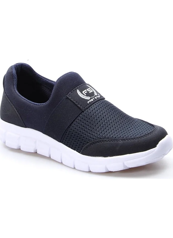 Fast Step Navy Blue Women's Walking Shoes 869za1000