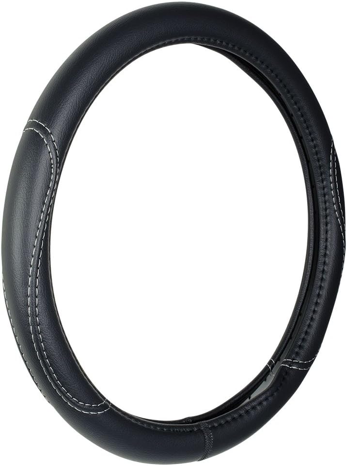 كاستوم أكسيسوريز غطاء عجلة القيادة القابل للتمدد من كاستوم أكسسوارز - أسود - Image 1