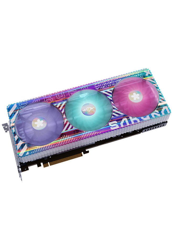 yeston - RX7900XT-24GD6 Sugar YA Graphics Card 24G/384bit/GDDR6 Memory 2270-2500MHz Core Frequency  with Dual Ball Fan with Light HD+DP*3 Output Ports - Image 1