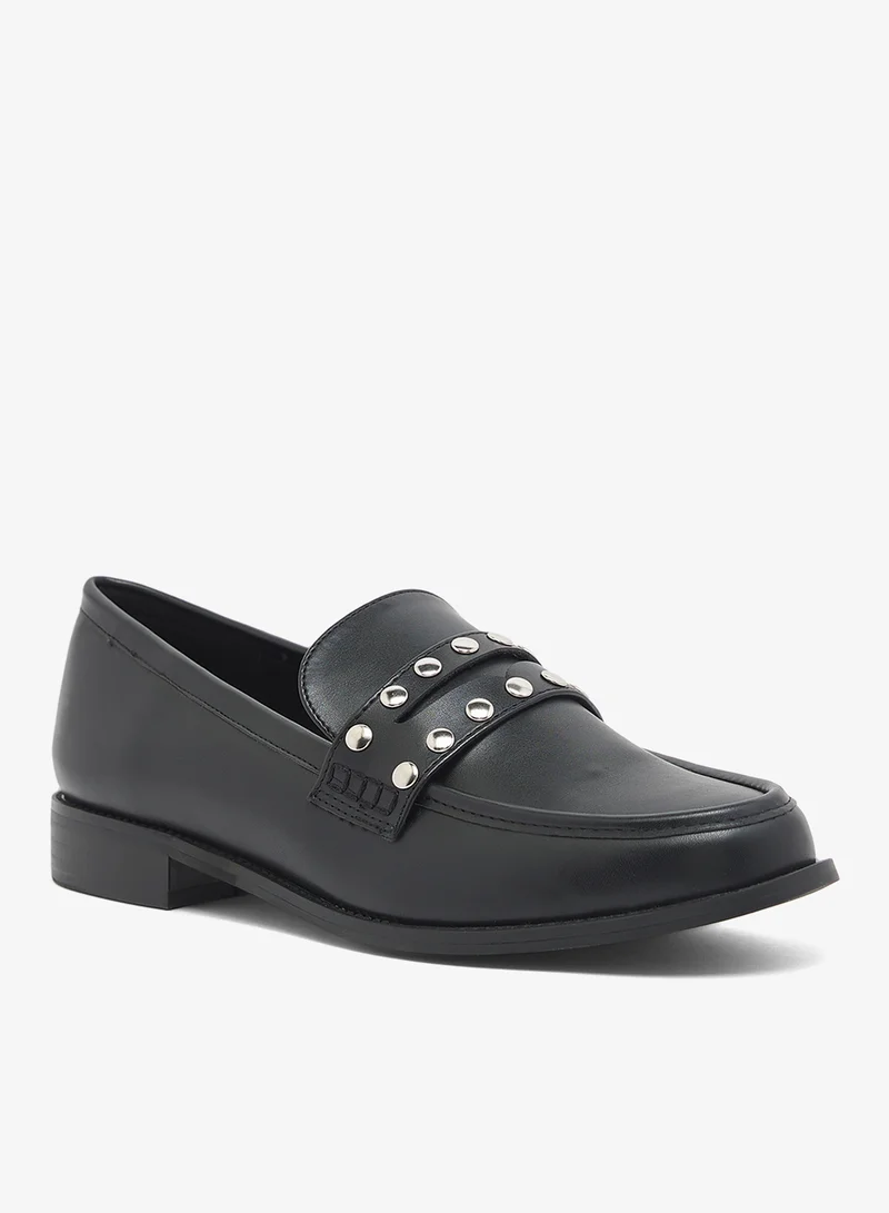RAID Studded Flat Loafers