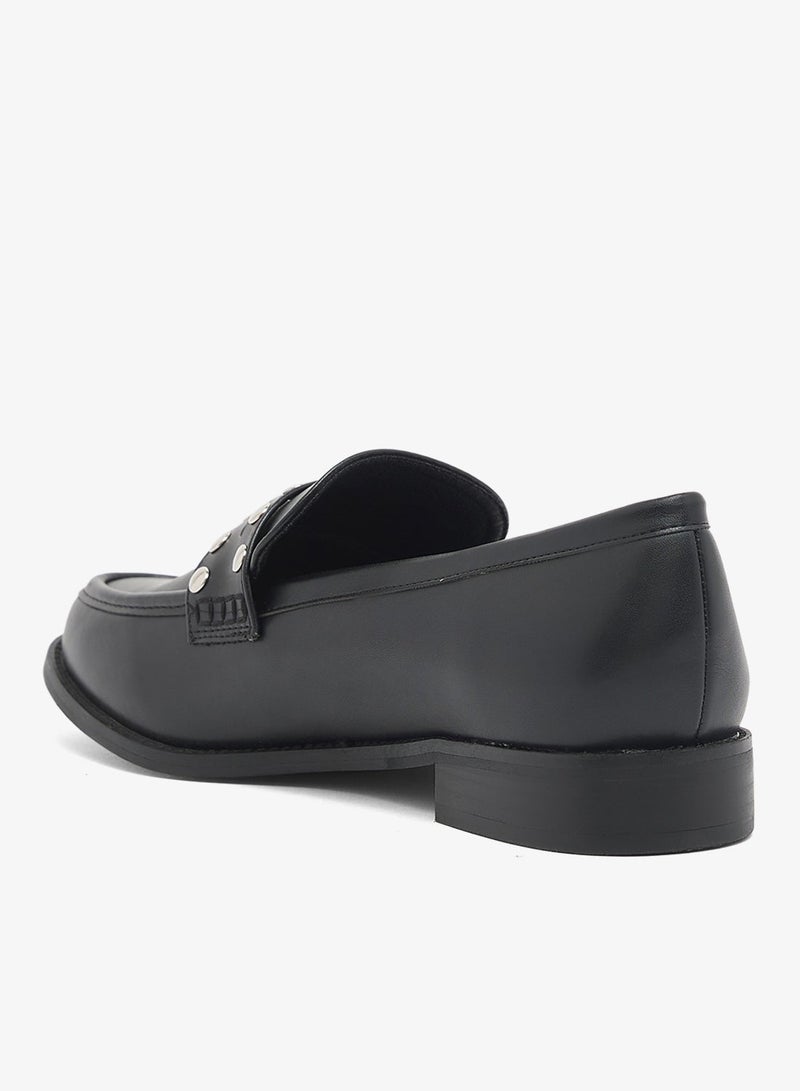 RAID Studded Flat Loafers - Image 4