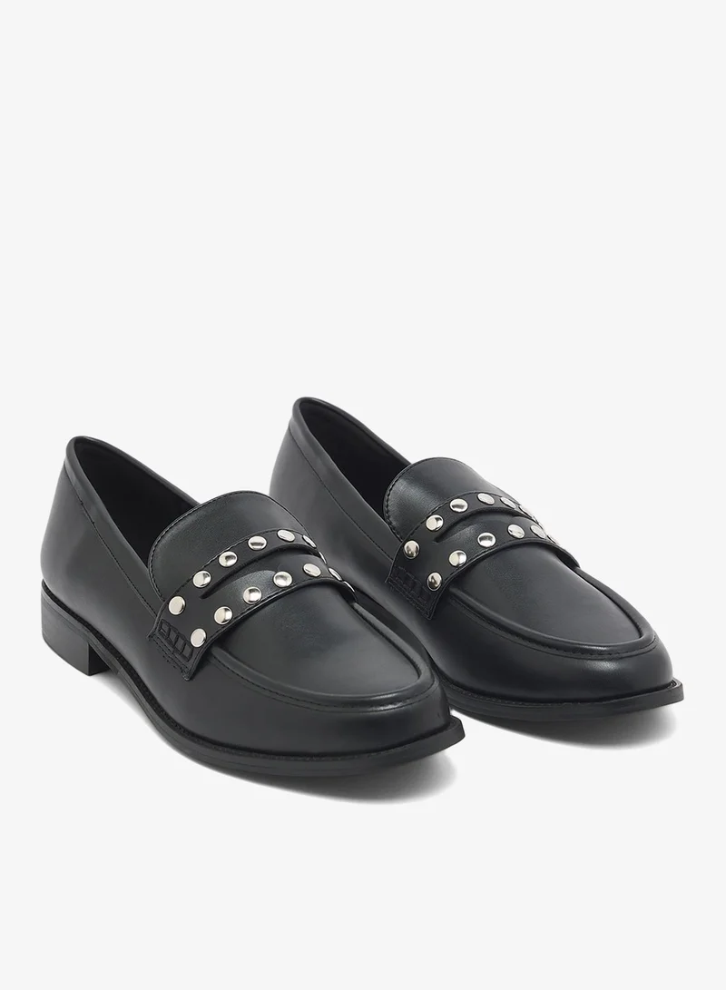 RAID  Studded Flat Loafers for Women | Best Price UAE