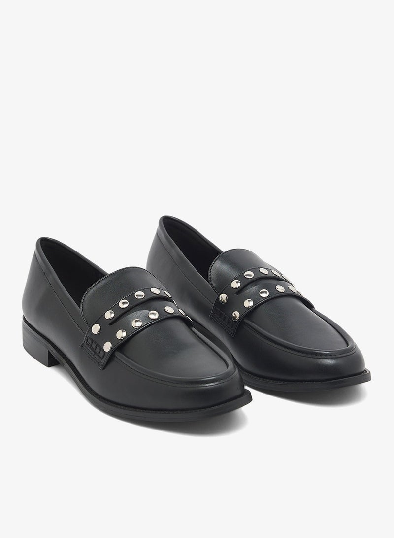 RAID Studded Flat Loafers - Image 5